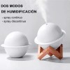 Ichido Humidificador Lámpara Planetas Difusor Dos Modos Tres Colores