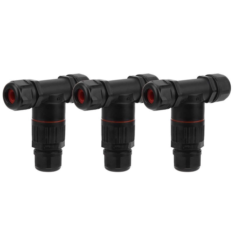 Uds Ip68 3 Vías en Forma de T Conector Ip68