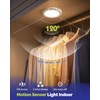 Aggforbl 10,000mAh Rechargeable Ceiling Light with Remote, Wireless Waterproof Shower
