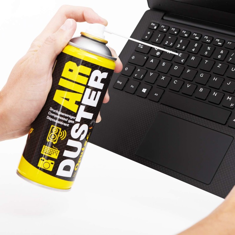 Oputec 3 x 400ml Oputec Air Duster Tastatur Reiniger Druckluftspray
