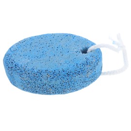 STOBAZA Natural Pumice Stone Pedicure Tool Hard Callus Dead Skin Remover Foot File for Exfoliation Fine Foot Scrubber for Smoothing Softening Skin Blue
