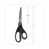 Universal Scissors, 8", Straight, Stainless Steel