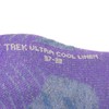 Thermic Women's Trekking Ultra Cool Linen Socks, Grey-Purple, EU 39-40,