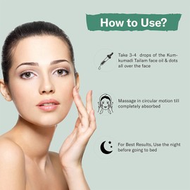 Neolith 100% Organic Kumkumadi Skin Radiance Face Oil with Saffron, Sandalwood, Vetiver, Turmeric & Lotus Extracts for Dull Skin, Dark Spots, Glowing Skin (30 ML)