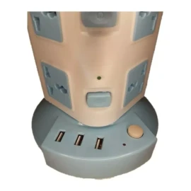 Círculo Torre Vertical Socket Multicontacto 16 Tomas Y 3puertos Usb