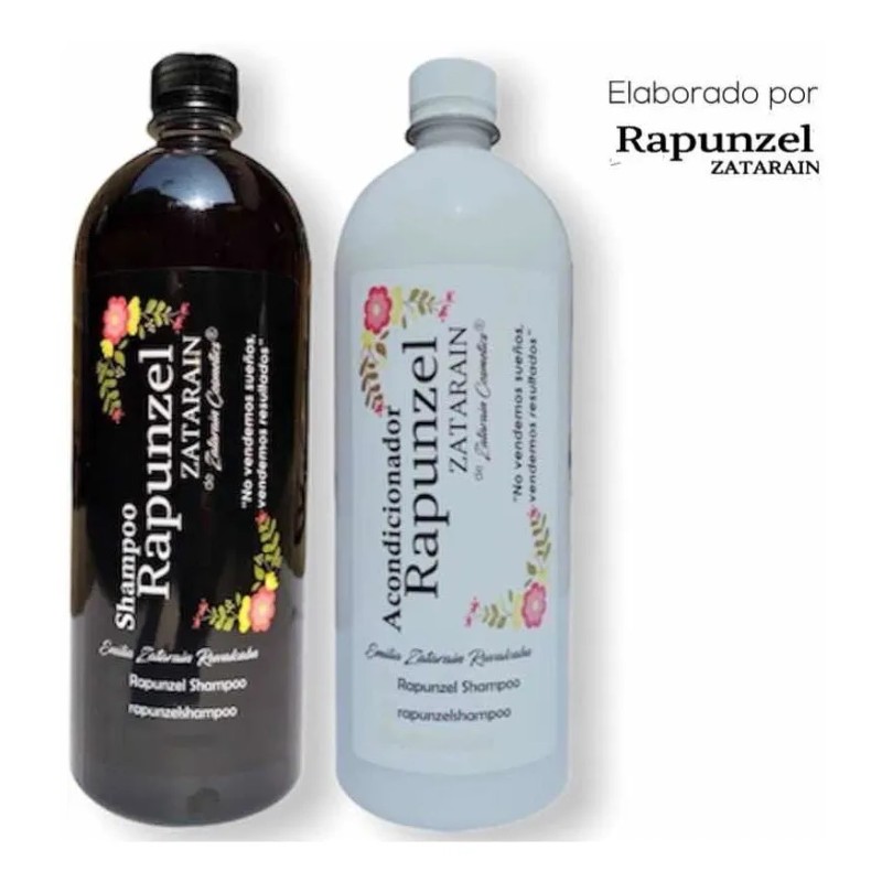 Shampoo Rapunzel Y Acondicionador Zatarain Yeguada Original