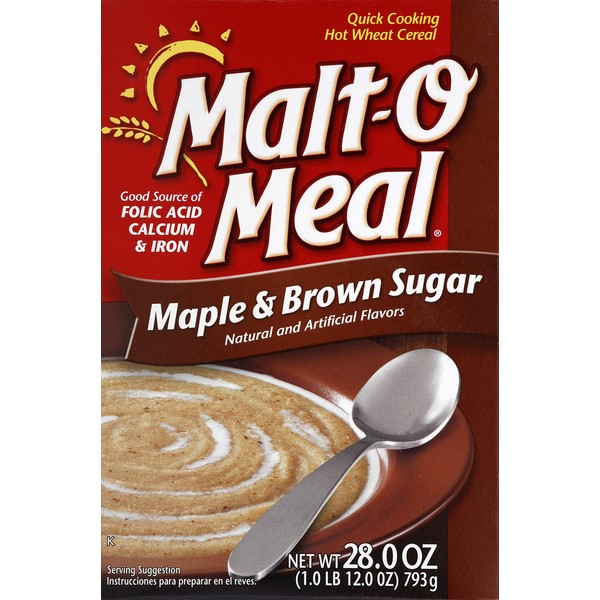 Malt-O-Meal Maple And Brown Sugar - Hot Cereals 28 Ounce by Malt-O-Meal