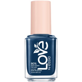 LOVE by essie Nail Polish, 80% Plant-based, Salon-Quality, Vegan, Blue, Walking The Walk, 0.46 Fl Oz