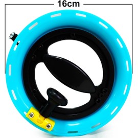 Touch the sky Kite Line Wheel with Locking Device, Professional Outdoor Kite Accessories, Wheel Diameter 16cm, Line Length 120m. Perfect Structural, Easy to Grasp and Control, Suitable for Beginners.