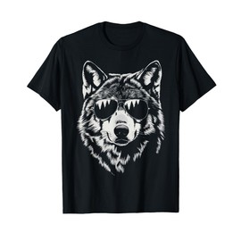 Wolf With Sunglasses T-Shirt