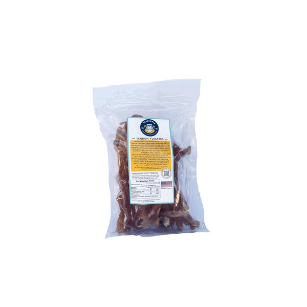 TREATOPIA Mixed Beef Tendon Dog Treats, 16 Oz Bag -