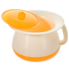 KOMBIUDA Portable Urine Pot Durable Household Spittoon for Men Women and Dustproof Night Urinal Chamber Pot for Home Use and Travel