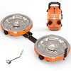 Cofiyard 20,000 BTUs 2 Burner Camping Stove, Portable Folding Propane