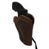 Barsony Brown Leather Western Style Holster for Taurus 85; 405;