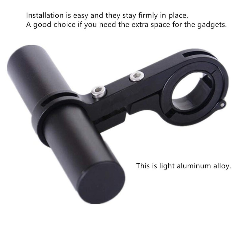 ETOPARS Bike Handlebar Extender Single Clamp Extension Mount Holder With