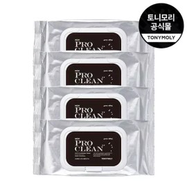 Proclean 프로클린 클렌징 티슈 200매 세트 [트리플 콜라겐 토탈 텐션 2종 세트(토너 20] Proclean Cleansing Tissue 200 Sheets Set [Triple Collagen Total Tension 2 Types Set (Toner 20)]