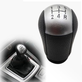 Wyrxalon Black 5 Speed Manual Gear Shift Knob 5R3Z-7213-BAA Compatible with Ford Mustang 2005 2006 2007 2008 2009 2010