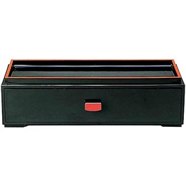 Fukui Craft 7-393-13 ABS Plastic Caster & Chopstick Case, Black