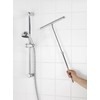 WENKO Shower Squeegee, Multi Purpose Squeegee for Window, Glass Door,
