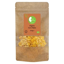 Organic Corn Flakes - Certified Organic - by Busy Beans Organic (500g)