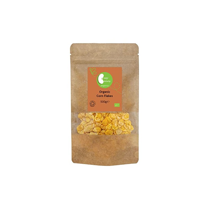 Organic Corn Flakes - Certified Organic - by Busy Beans