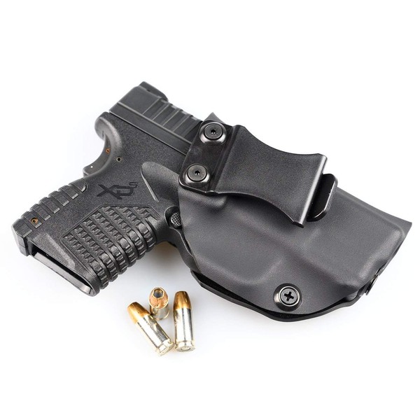 Matte Black - Kydex Concealment IWB Holster (Right-Hand, Springfield XDS 3.3")
