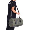 Fishing Tackle Backpack Large Capacity Portable Cylindrical Fishing Rod Bag