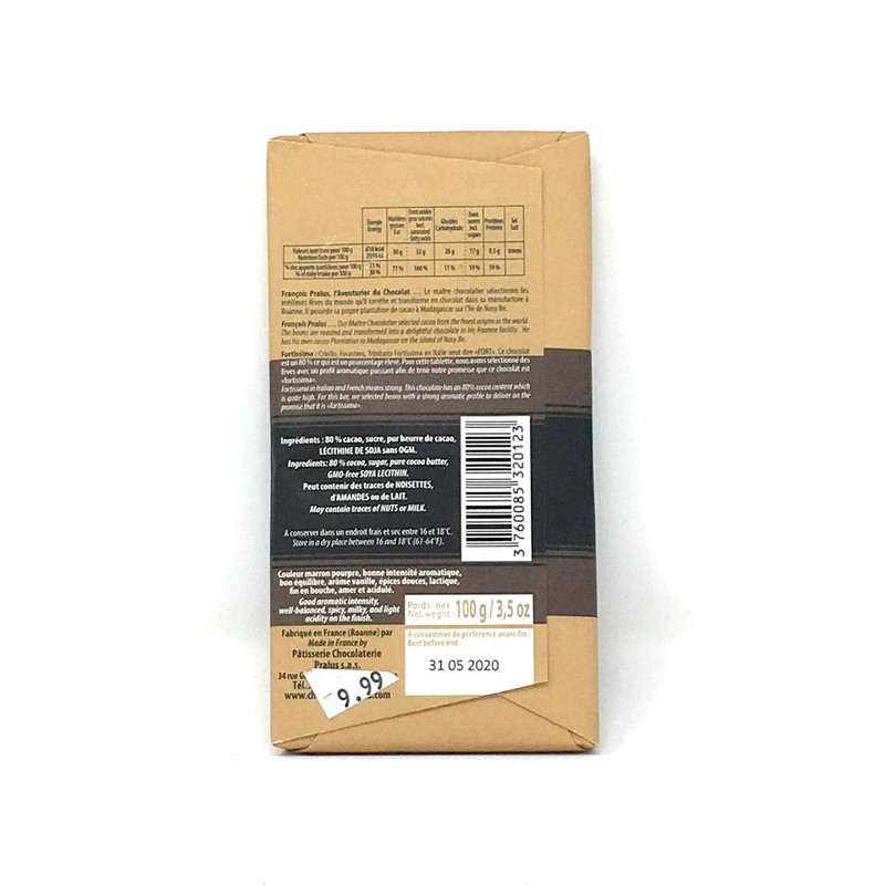 FRANCOIS PRALUS Fortissima 80%, 1 EA