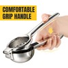 Sopito 304 Stainless Steel Lemon Squeezers Seedless Juicing for Kitchen