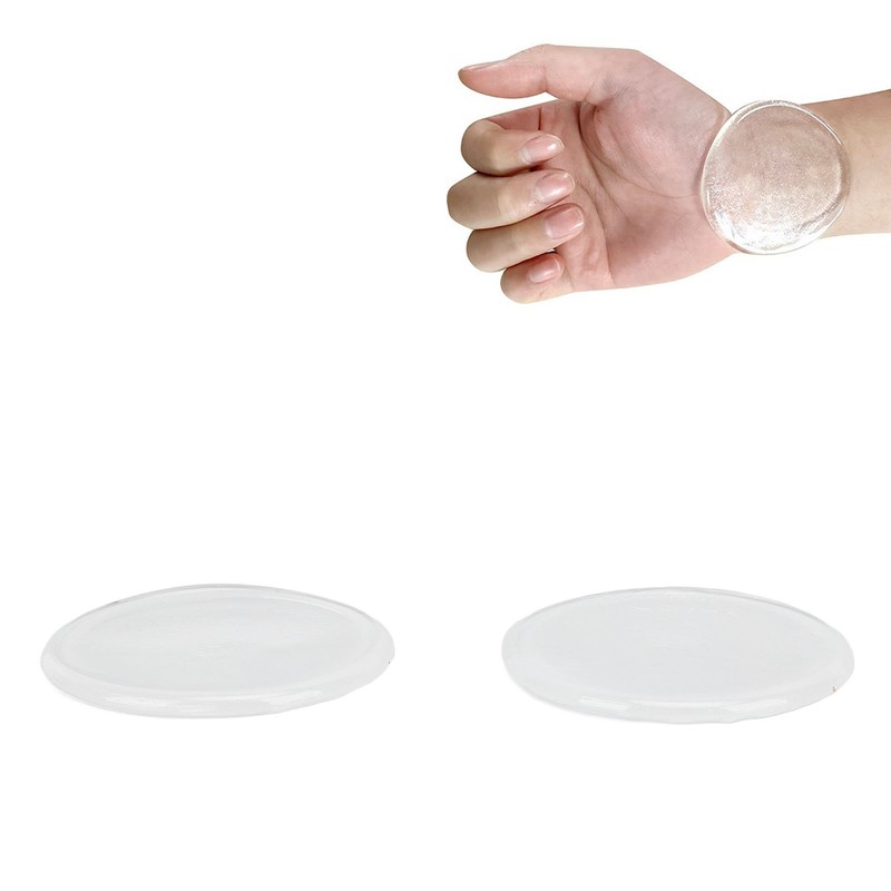 2pcs Ankle Knee Joint Gel Pads Anti Friction Anti Skin
