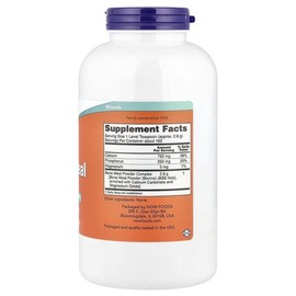Polvo de harina de huesos Supplement NOW con calcio de 454 g de fuente natural