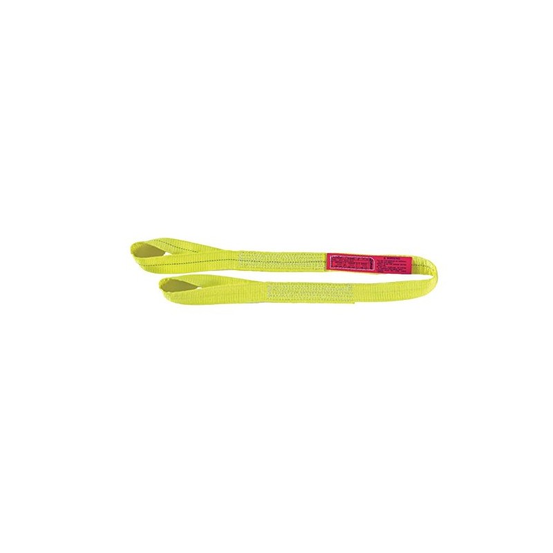 Liftall EE1601DTX6 Polyester Web Sling, 1-ply, Eye and Eye, Twisted