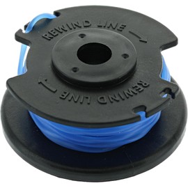 One + AC14RL3A OEM .065 Line and Spool Replacement for Ryobi 18v, 24v, and 40v Cordless Trimmers Trimmer Line Replacement Spools Blue (3 Pack)