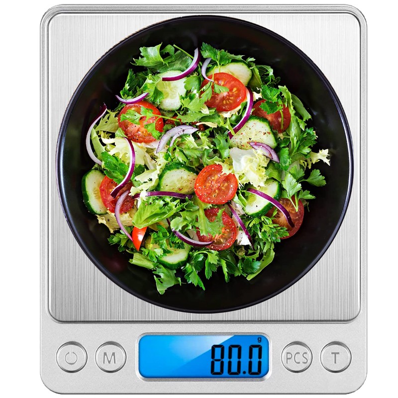 Ruhhy 19899 Digital Kitchen Scales Jewellery Scales Gold Precision Scales