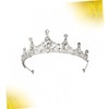 Mikinona Bride Crystal Headband Handmade Headdress for Wedding Dress Accessories