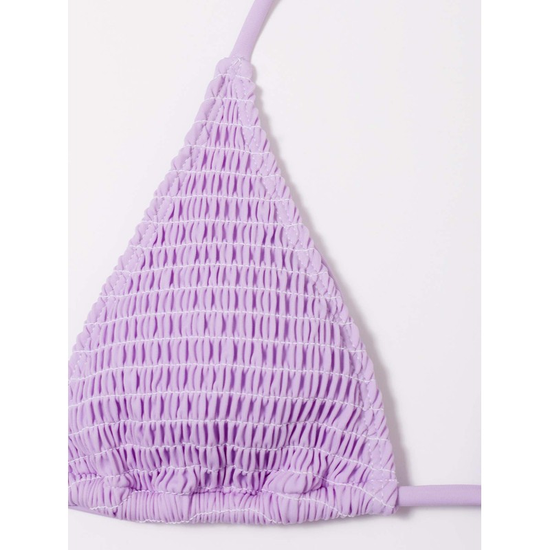 SweatyRocks Traje de baño triangular de 2 piezas para mujer,