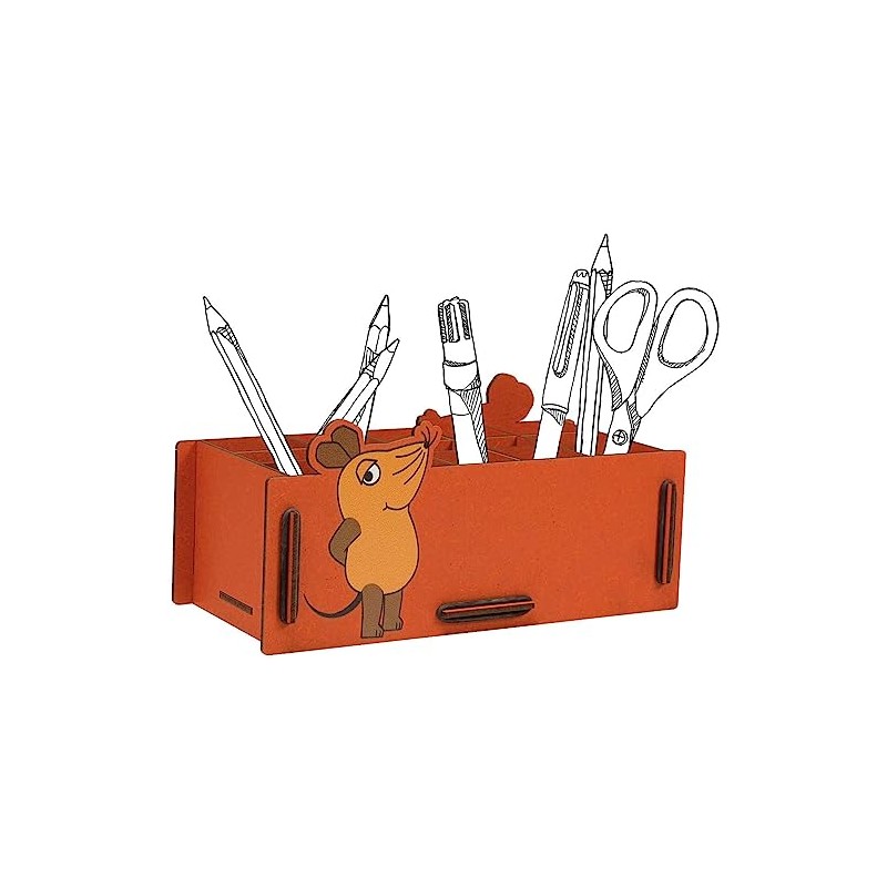 Werkhaus PP9825 The Mouse Pencil Box L - Large Pencil