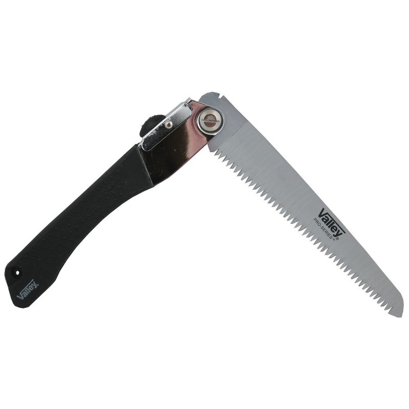 Valley Folding Hand Saw With 9-inch Serrated Blade
