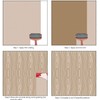 Utoolmart Wood Graining Painting Tool, Art Paint Rubber Wood Graining