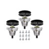 8TEN Spindle High-Lift Blade Kit for MTD Cub Cadet 54