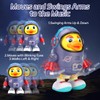 Dancing Space Duck Toy,Space Duck Dancing Musical Interactive Toy,Dancing Duck,Cute