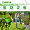 Electric Weed Wacker Eater Cordless, Weed Wacker Battery Powered, Weed