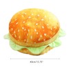 Simulation Bread Burger Shape Pillow Cute Food Plush Pillow Soft