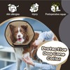 Dog Cone Collar After Surgery, Adjustable Soft Recovery Cone for