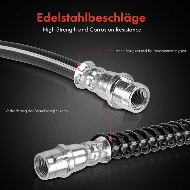 Frankberg 1 x Brake Hose Front Axle Left or Right