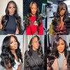 Aaliweya Highlight Lace Front Wigs Human Hair 4/27 Ombre 13x4