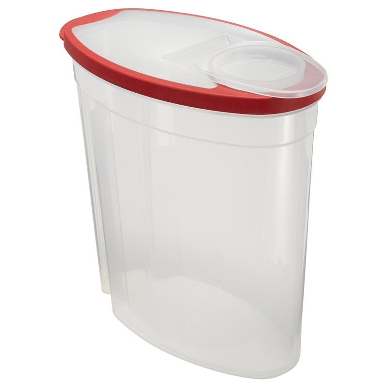Rubbermaid Flex and Seal Cereal Keeper, 1.5 Gallon, BPA-Free, Clear