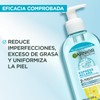 Garnier Express Aclara Gel Limpiador Facial Ácido Salicílico 2%, 200ml