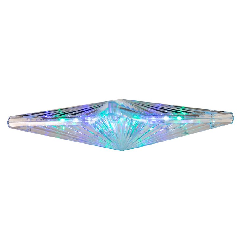 Kurt Adler Color-Changing LED Star Treetop, 8.5-Inch