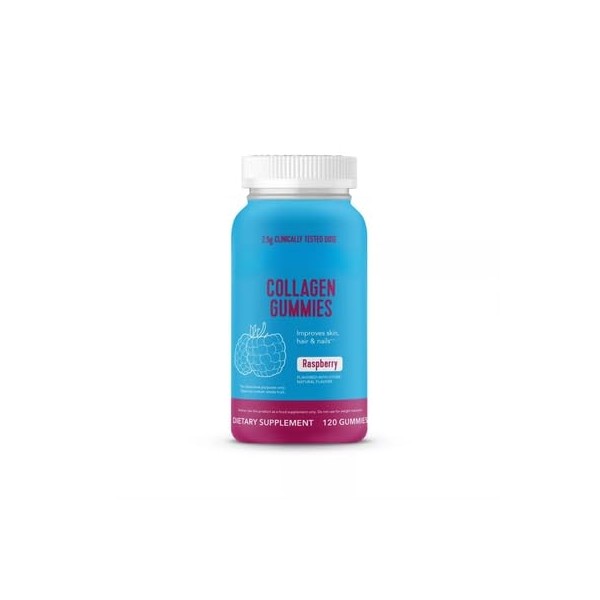 Fits Vital Proteins Collagen Gummies, Raspberry Flavor, 120 Count, 2.5g